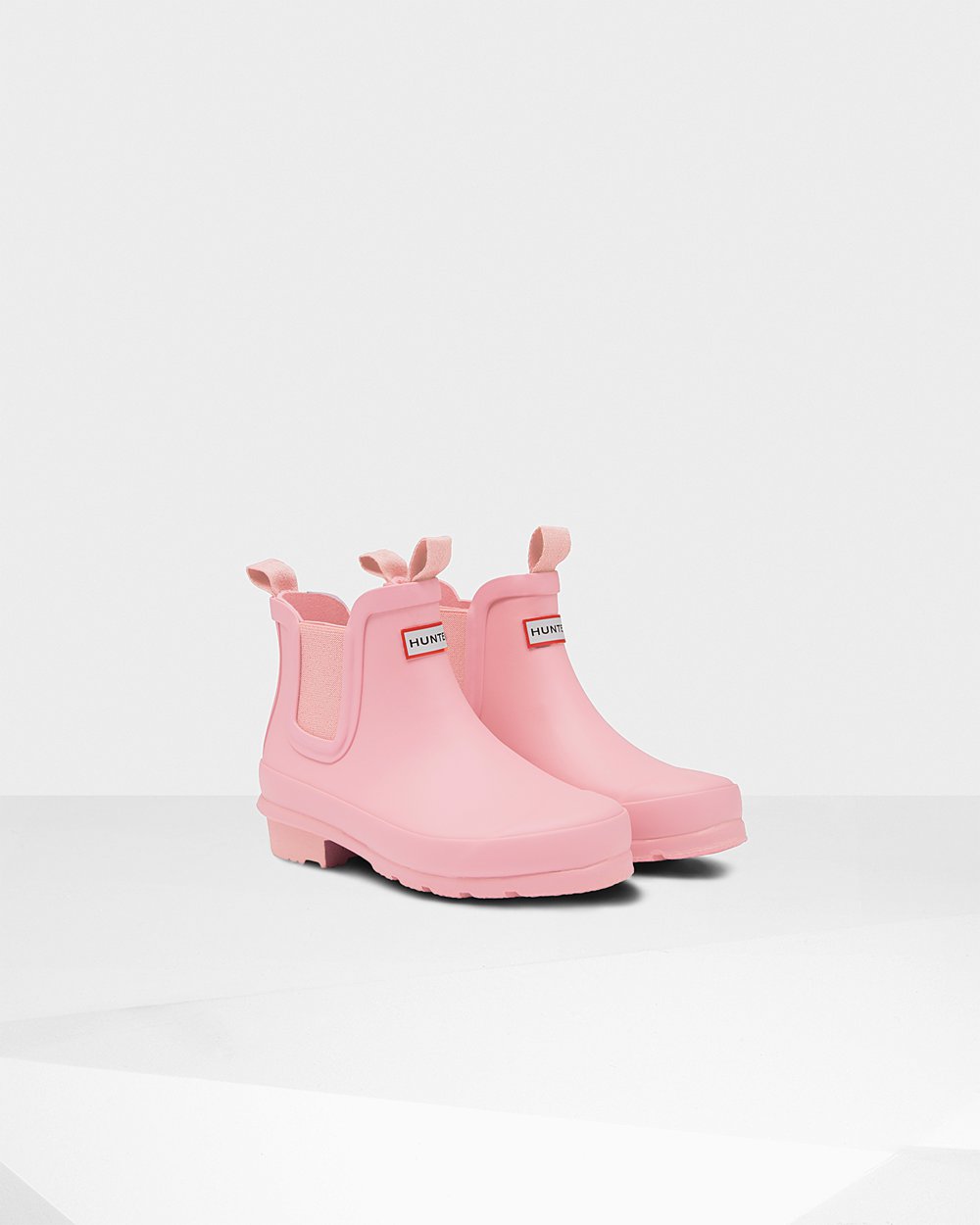 Kids Hunter Chelsea Boots Pink - Original Big - 5820914-FO